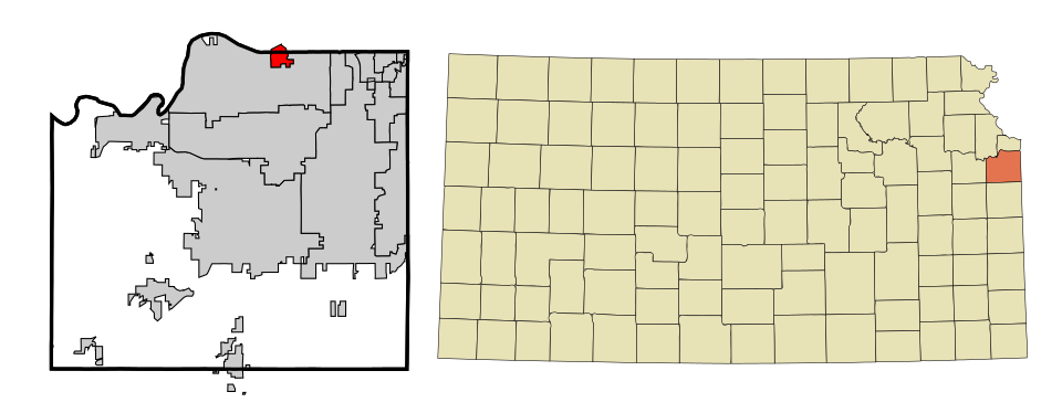 Locator map of Lake Quivira