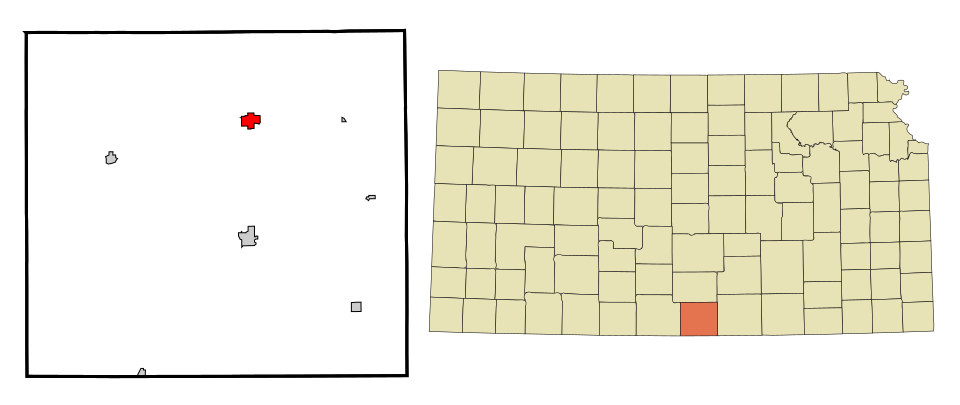 Locator map of Harper
