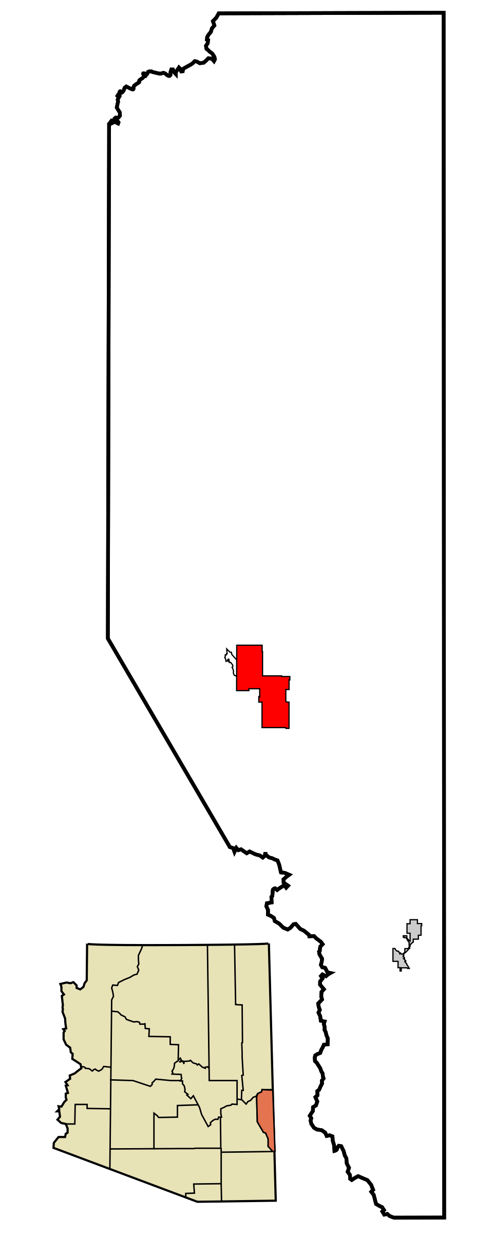 Map of Clifton
