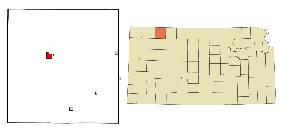 Locator map of Oberlin