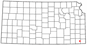 Locator map of Oswego