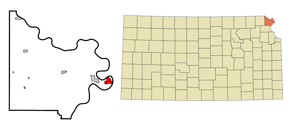 Locator map of Elwood