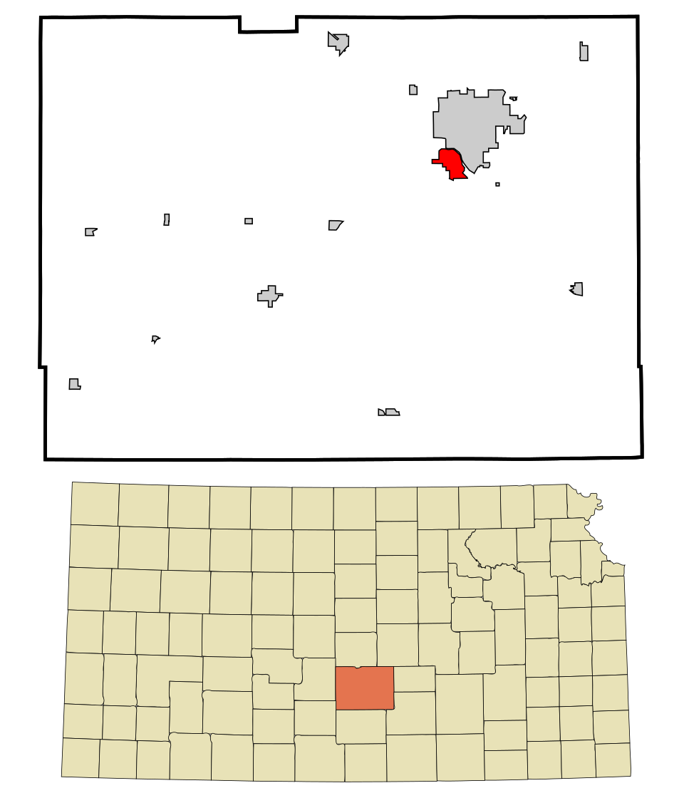 Map of South Hutchinson