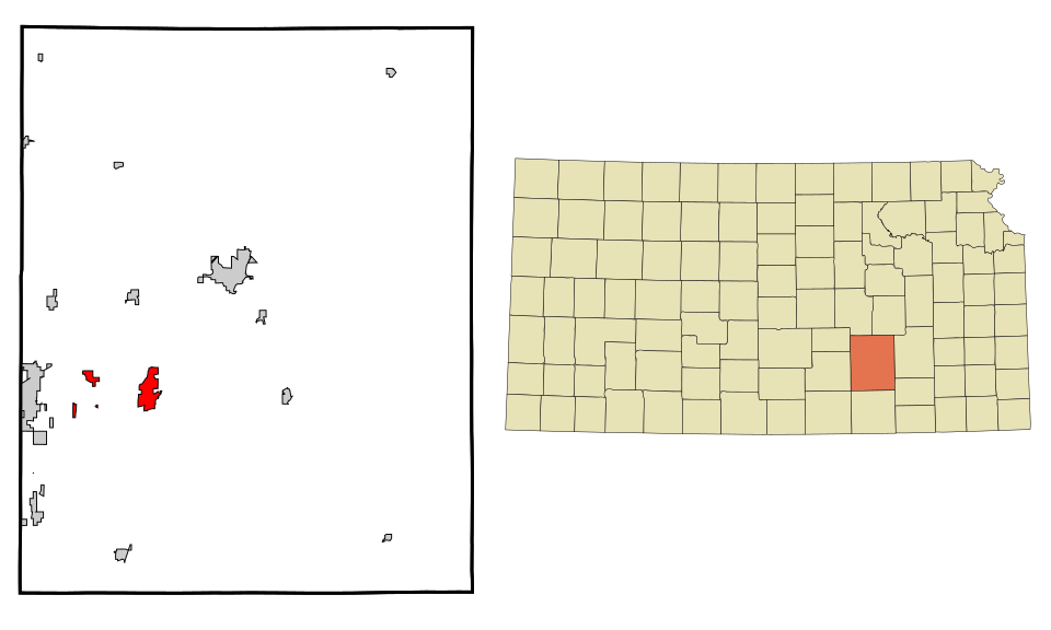 Locator map of Augusta