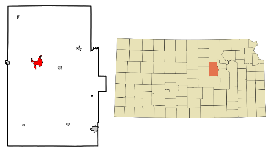 Locator map of Abilene