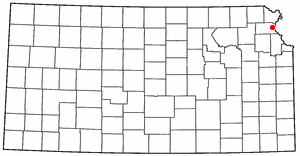 Locator map of Atchison