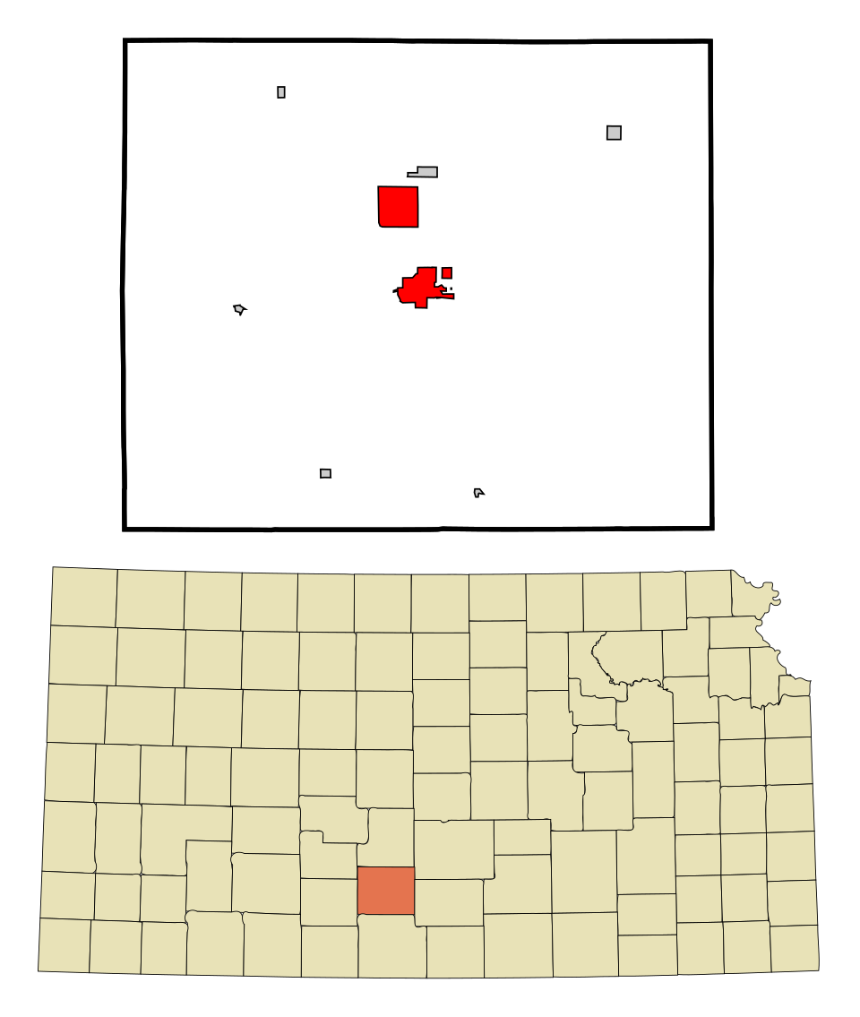 Locator map of Pratt