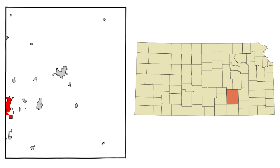 Locator map of Andover