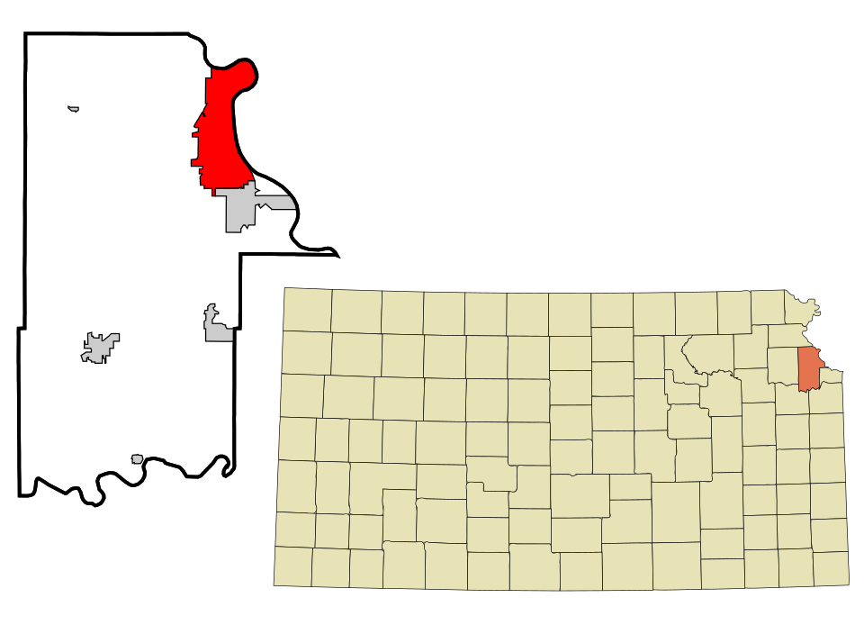 Locator map of Leavenworth