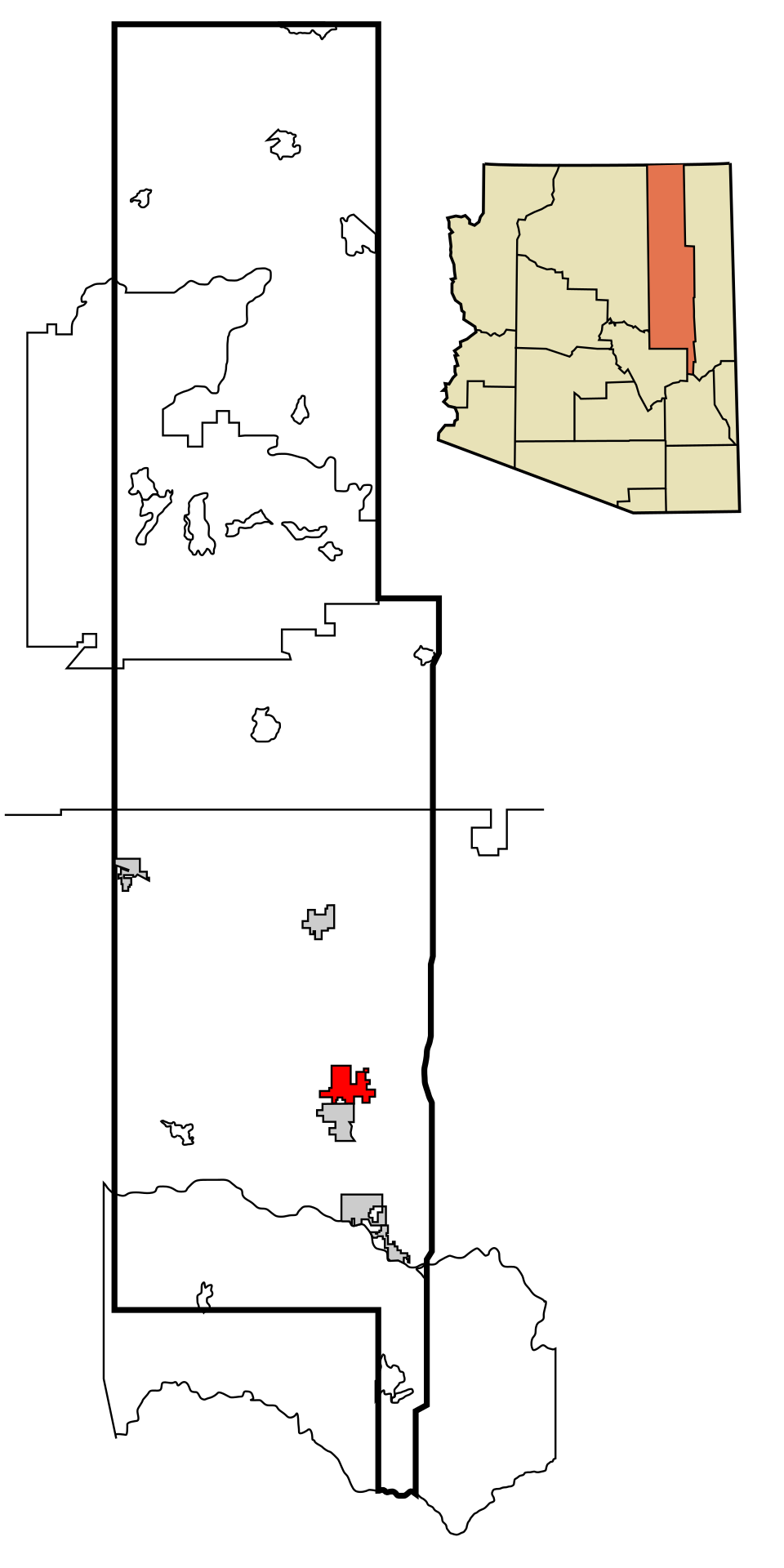 Map of Snowflake