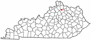Locator map of Berry