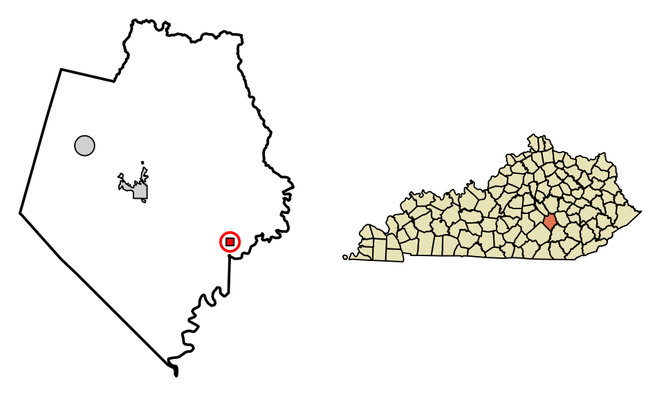 Locator map of Livingston