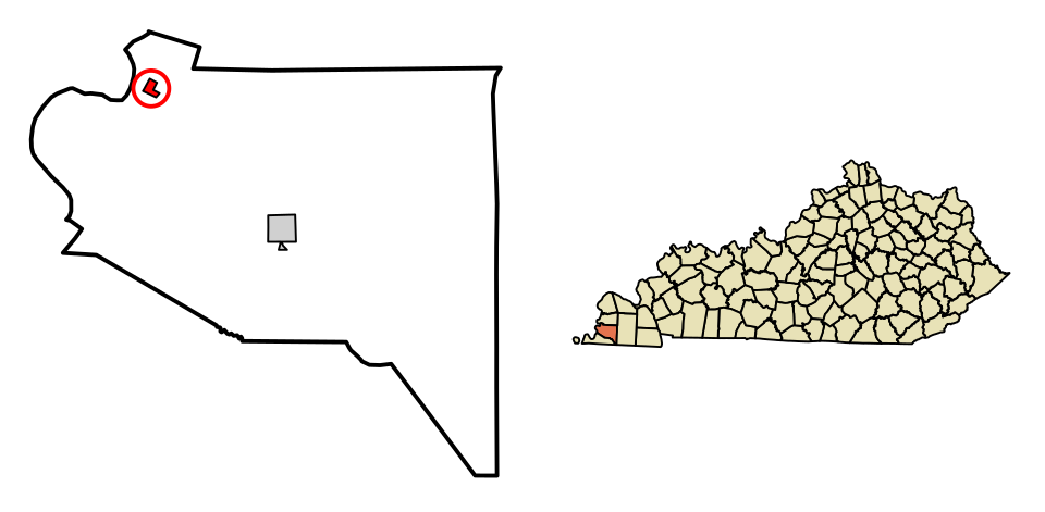 Locator map of Columbus