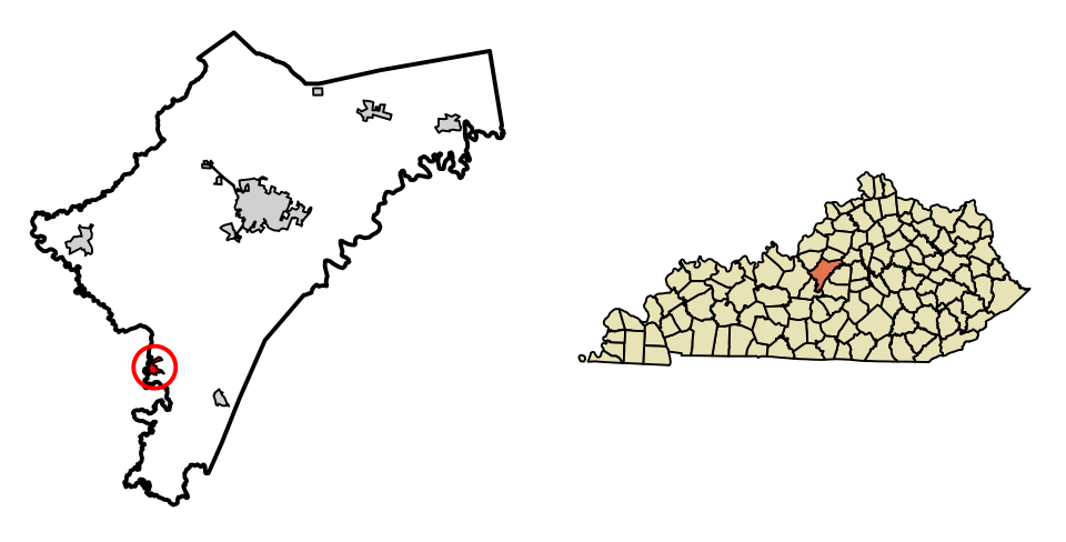 Locator map of New Haven
