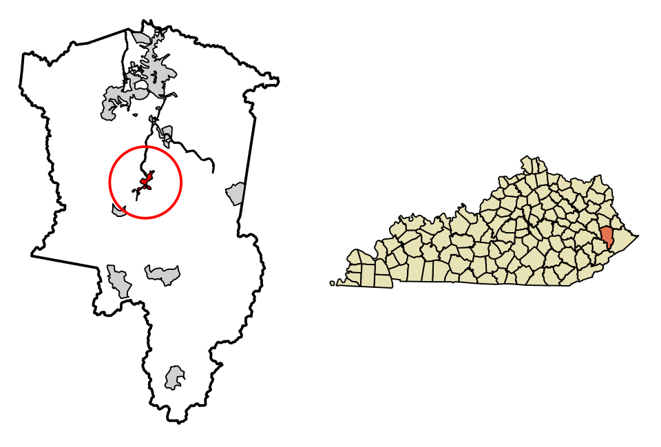 Locator map of Martin