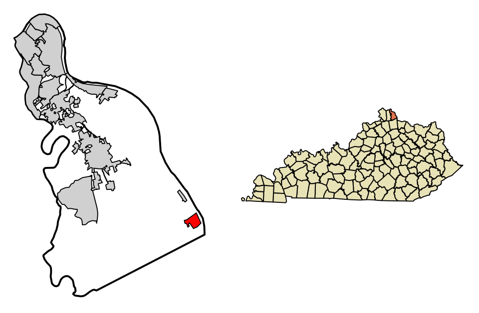Locator map of Mentor