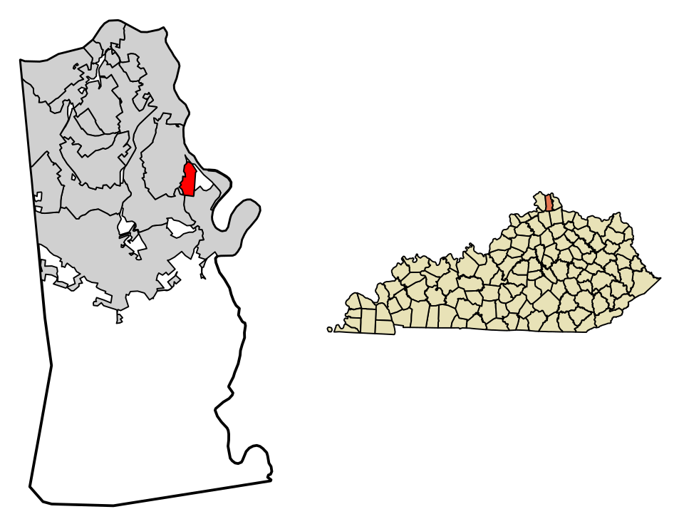 Locator map of Fairview