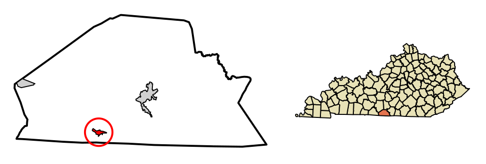 Locator map of Gamaliel