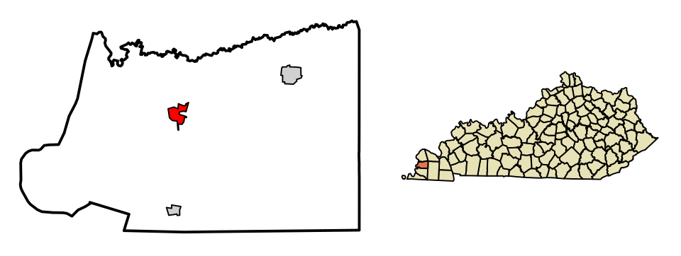 Locator map of Bardwell
