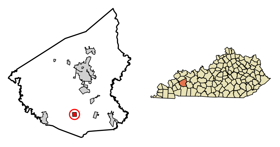 Locator map of St. Charles
