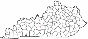 Locator map of Pembroke
