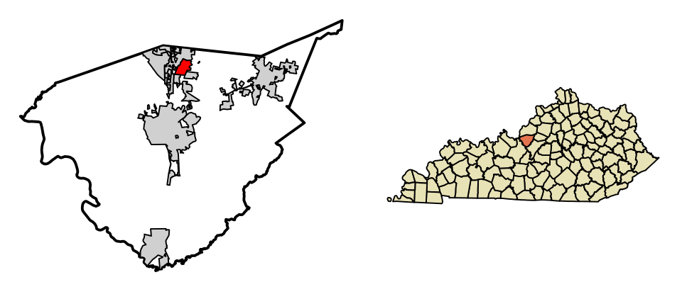 Locator map of Pioneer