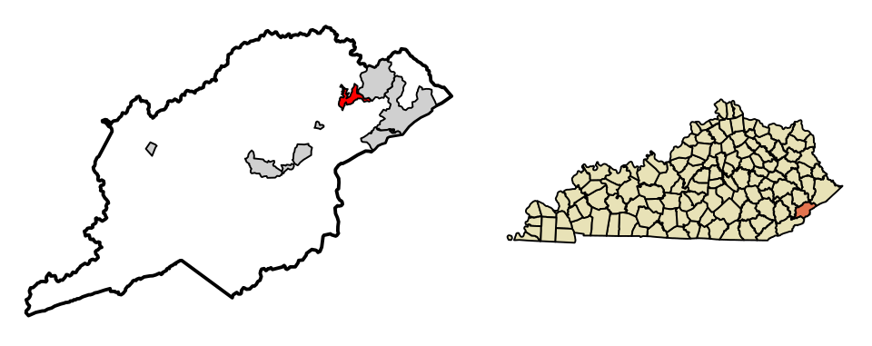Locator map of Fleming-Neon