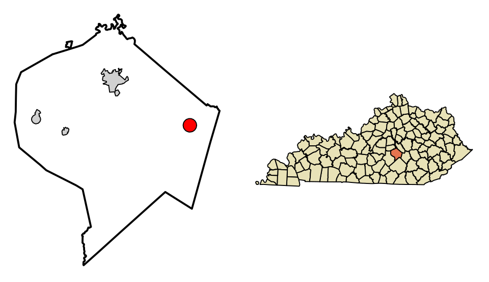 Locator map of Crab Orchard