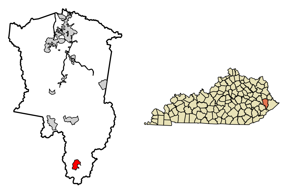 Locator map of Wheelwright