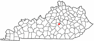 Locator map of Junction