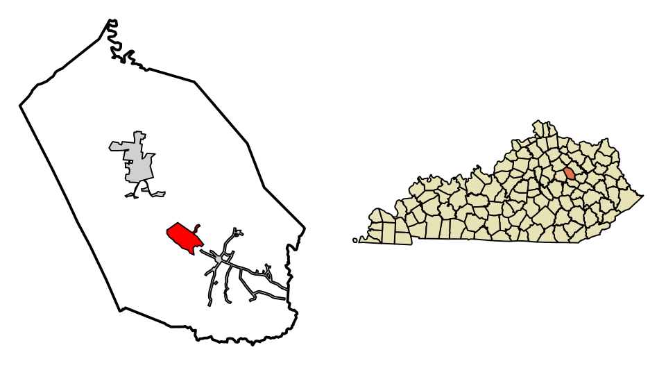 Locator map of Camargo