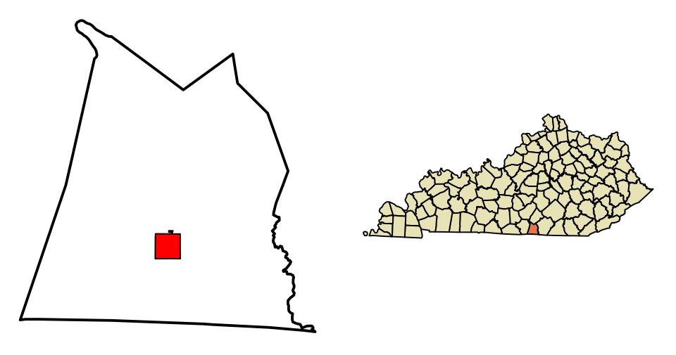 Locator map of Albany