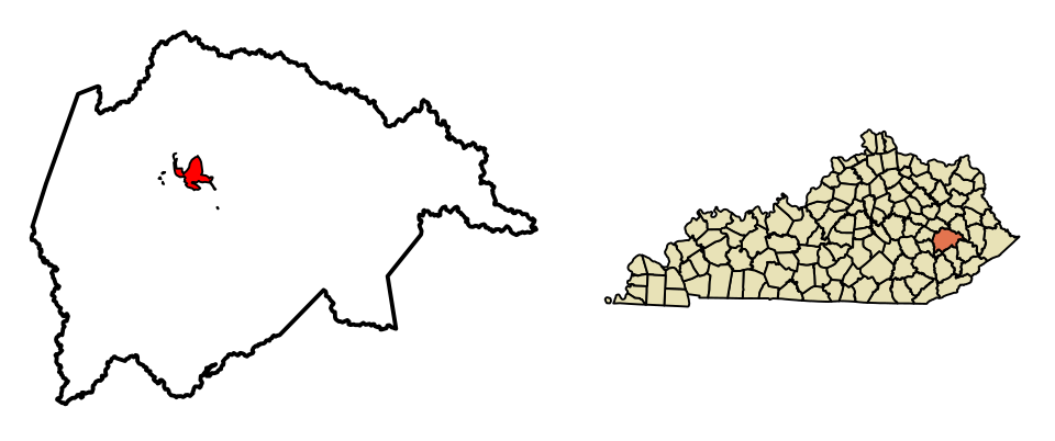 Locator map of Jackson