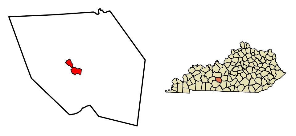 Locator map of Brownsville