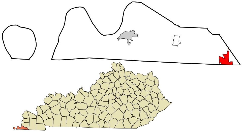 Locator map of Fulton