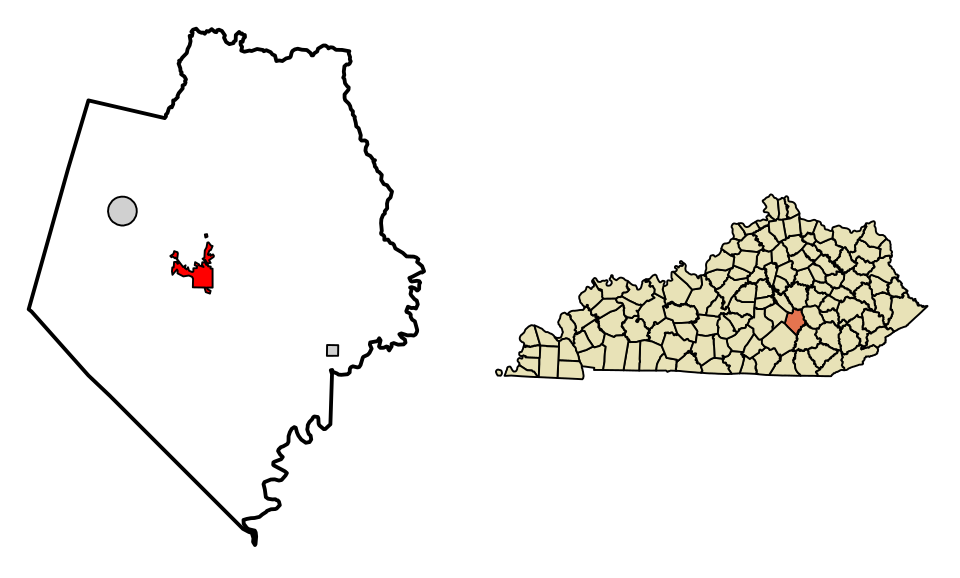 Locator map of Mount Vernon