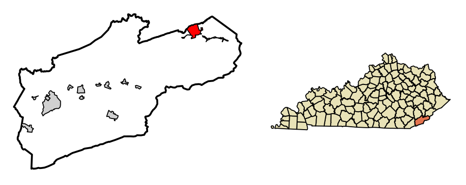 Locator map of Cumberland