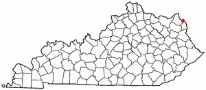 Locator map of Russell