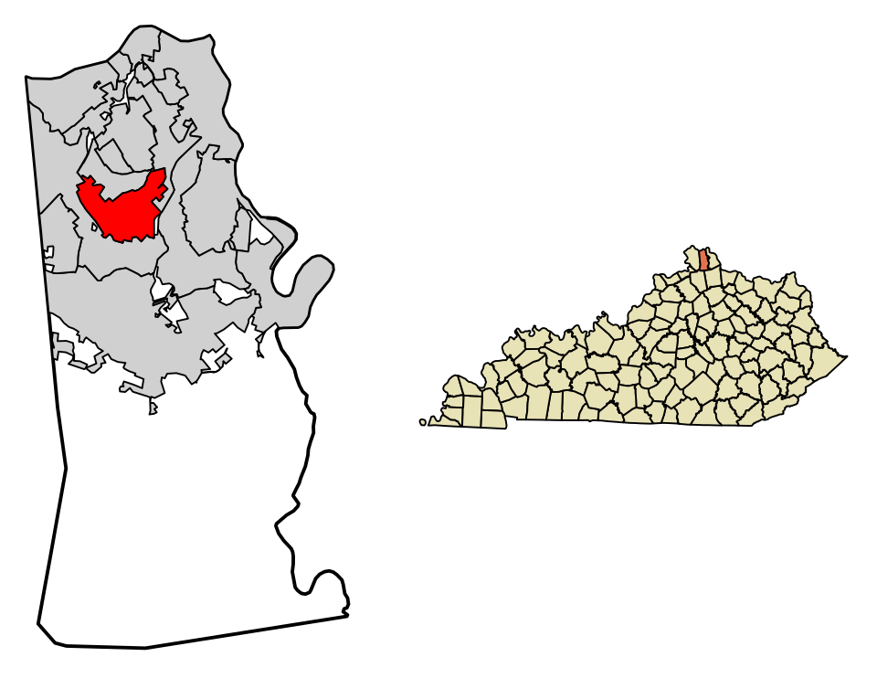Map of Edgewood
