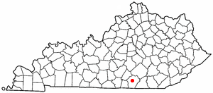 Locator map of Monticello