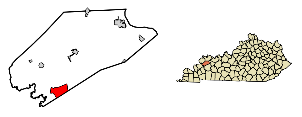 Locator map of Providence