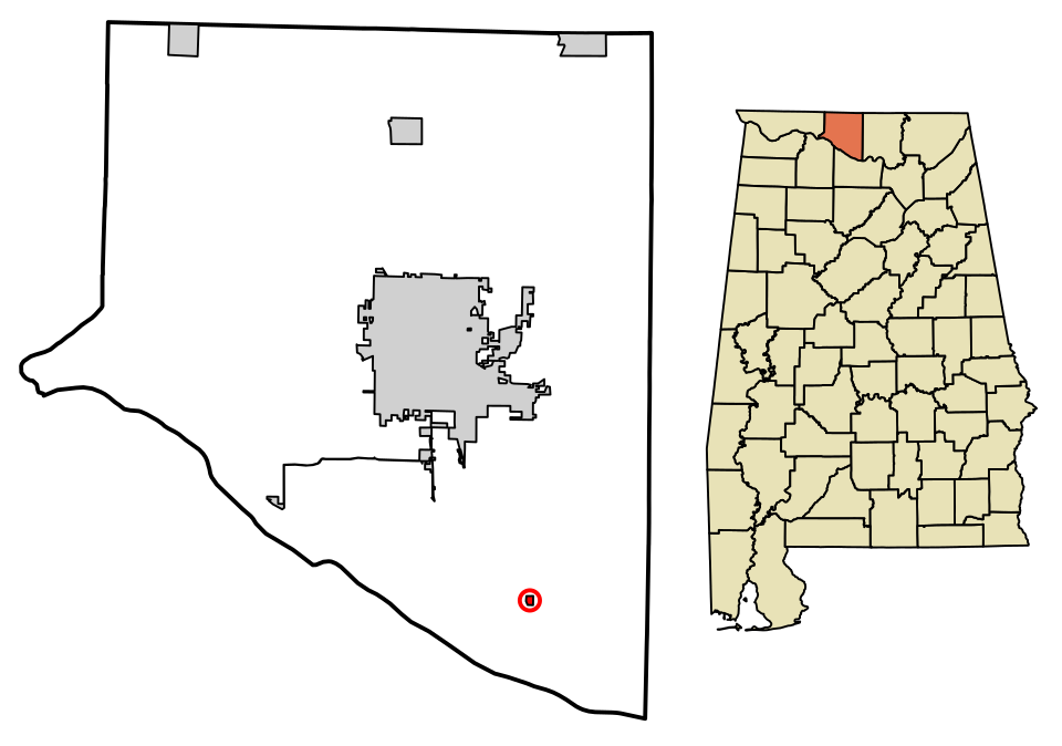 Locator map of Mooresville