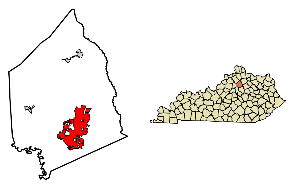 Locator map of Georgetown