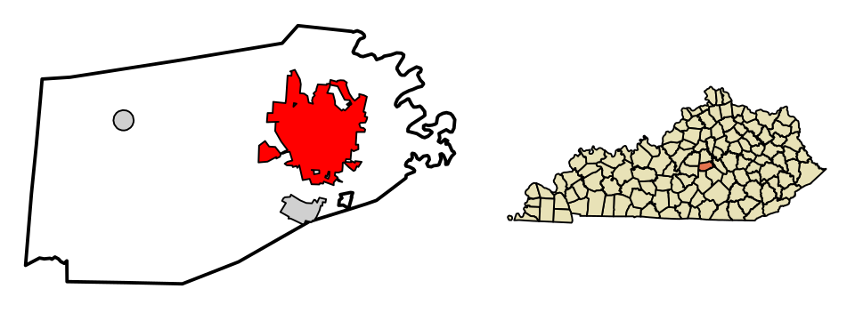 Map of Danville