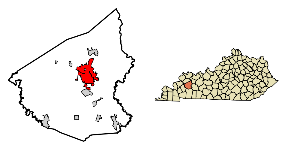 Map of Madisonville