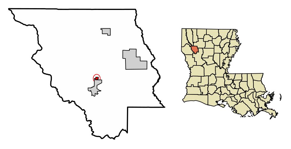 Locator map of Edgefield