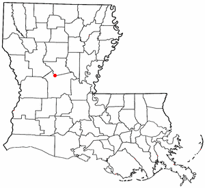 Locator map of Boyce