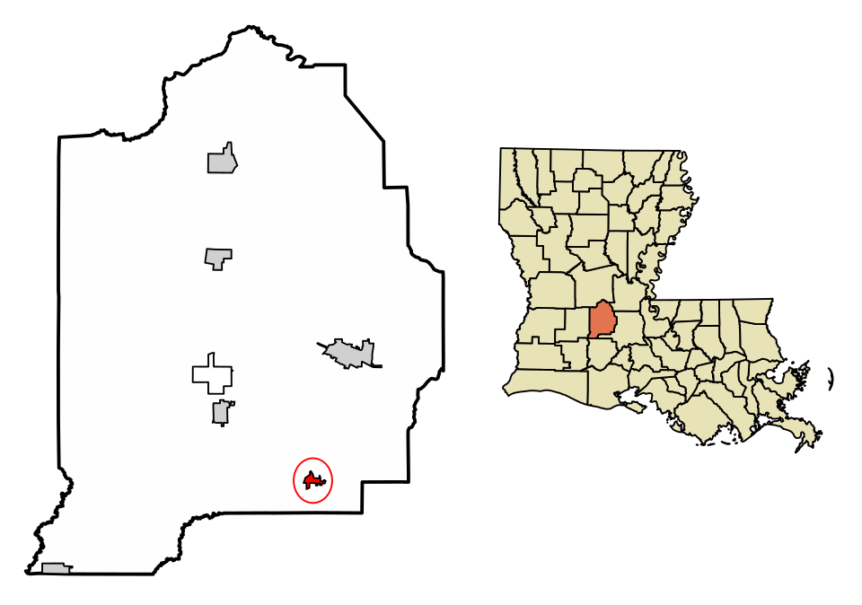 Locator map of Chataignier