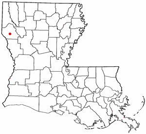 Locator map of South Mansfield