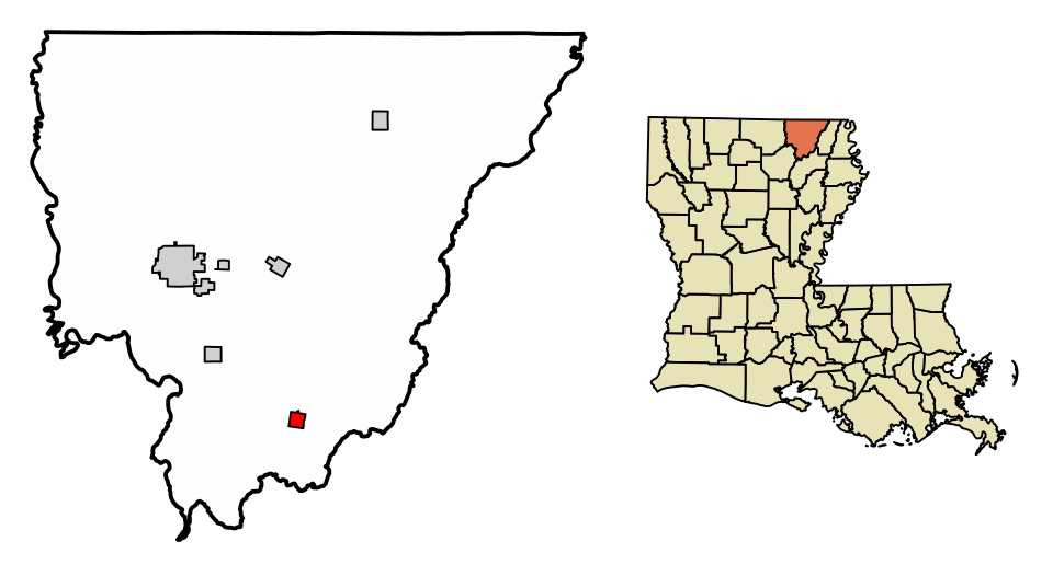 Locator map of Oak Ridge